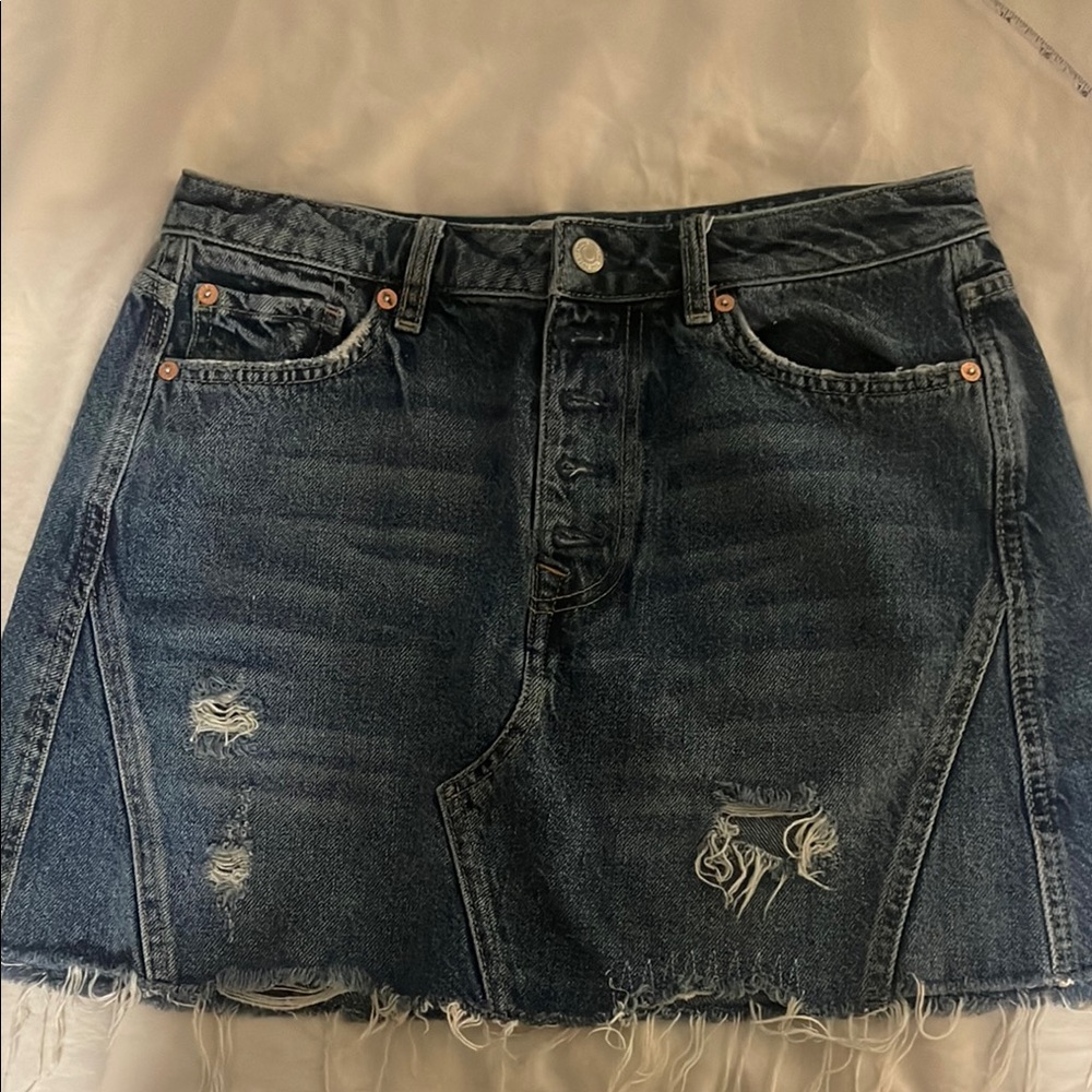 We The Free denim skirt